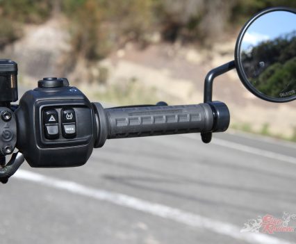 Right hand controls.