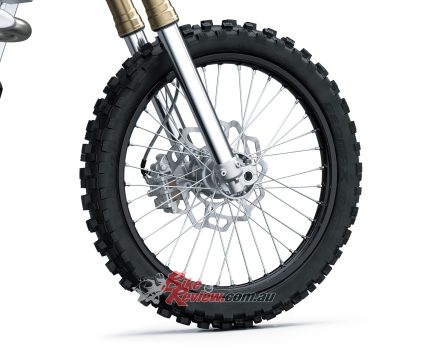 Firmer KYB suspension settings.