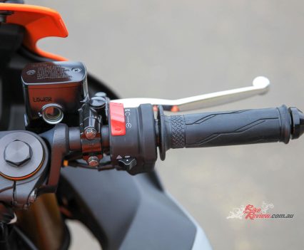 Right hand controls.