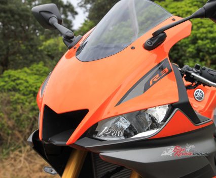 YZF-R1 inspired intake.