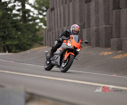 "YZF-R3 novice riders will learn how to carry speed through corners, which helps when transferring to bigger bikes, so they will be better prepared." Sadly it was wet for our photoshoot so no sparks from Luca!