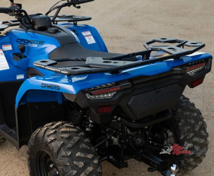 The rear diff is constantly locked.