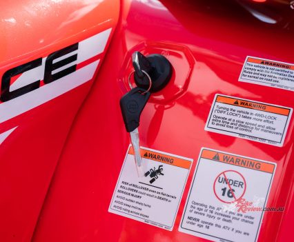 Keys for extra security.