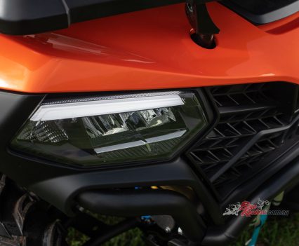 Car inspired headlights.