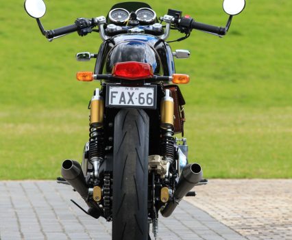 Metzeler Racetec RR 130/80 - 18 K1 compound rear tyre.