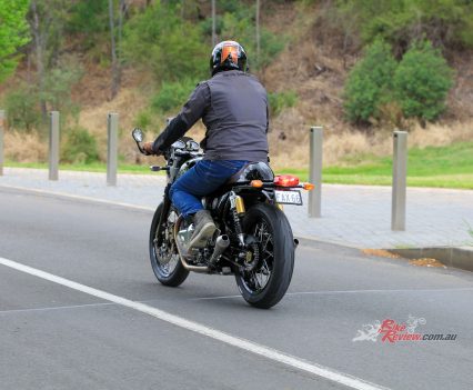 Smooth acceleration and a great exhaust note.