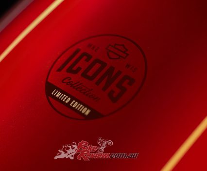 The special edition is part of H-D's icons collection.