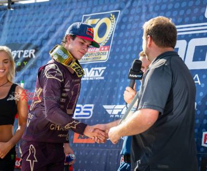 Jett Lawrence. Photo: HRC.