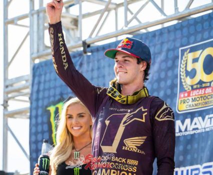 Jett Lawrence. Photo: HRC.