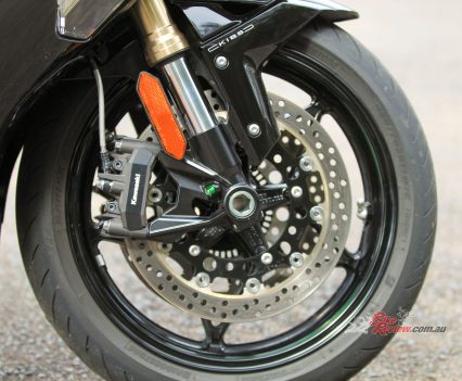 KIBS, dual 320mm rotors.