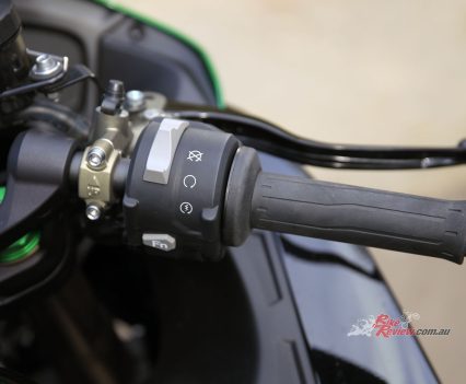 Right hand controls.