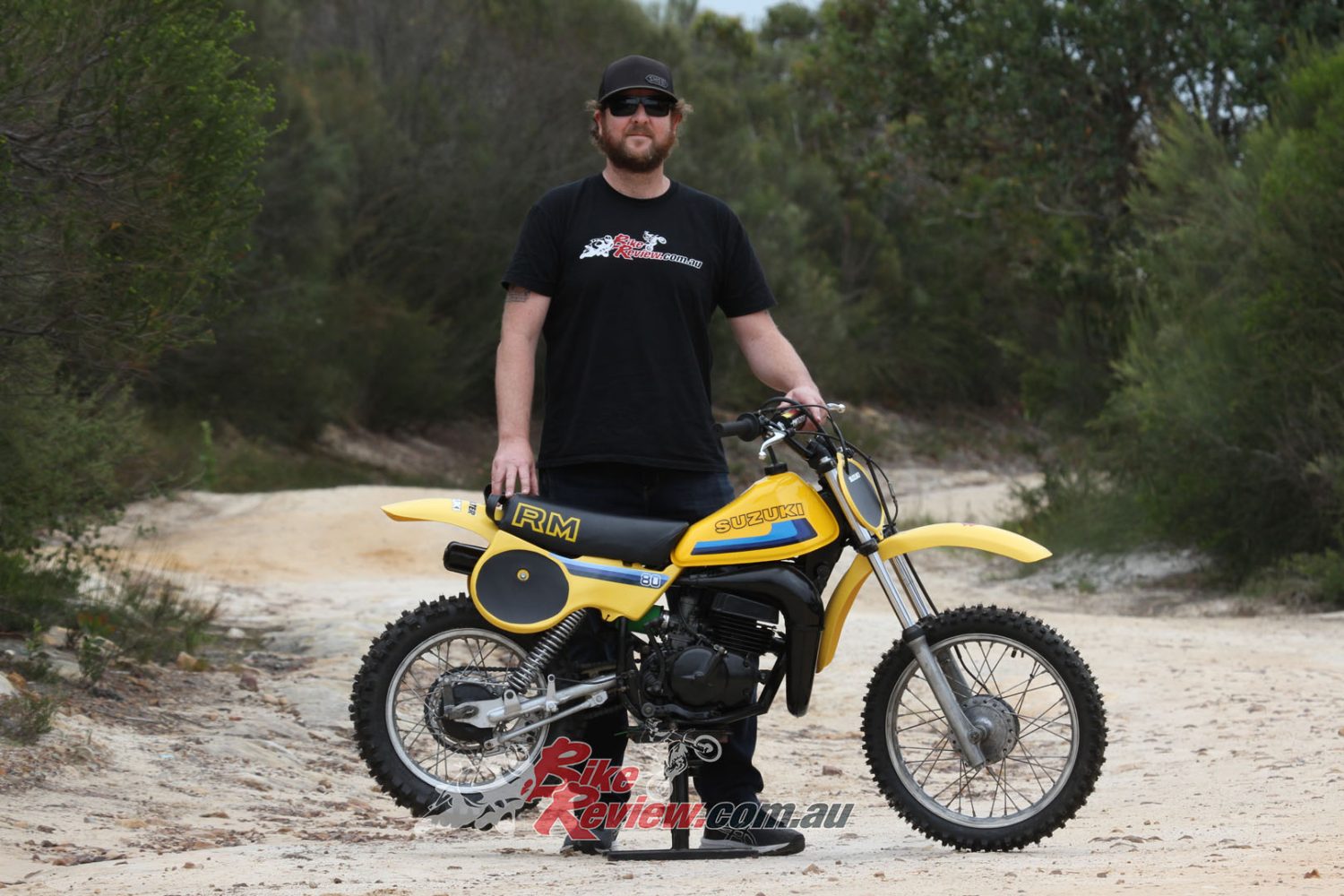 Proud as punch with his ring dingin’ wheel-standin’ trench diggin’ wild yellow terror!