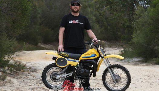 Two-Stroke Tuesday: Jeff’s Restored Suzuki RM80X Minibike