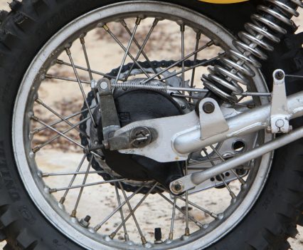 A brand new back tyre to rip up the trails and track!