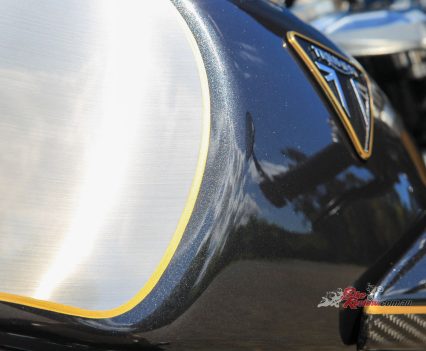 The paint and brushed aluminium are gorgeous.