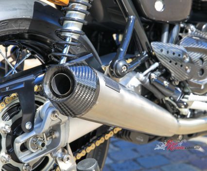 Topped off with carbon caps of course.