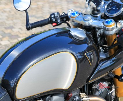 The tank is a work of art.