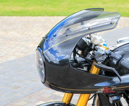 Dave's Triumph Thruxton TFC.