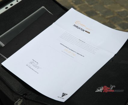 A personal letter from Nick Bloor!