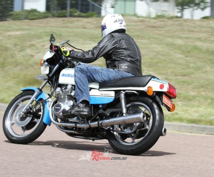 "The engine is silky smooth, with near spot on carburetion and the throttle is lovely, no snatch at all."