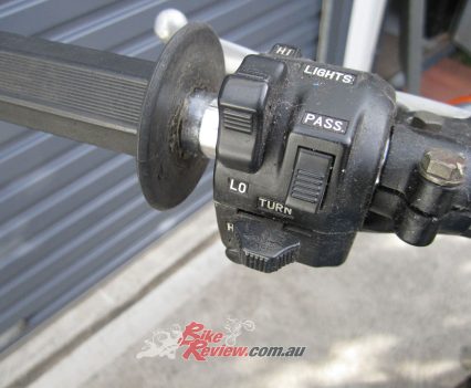 The switches were basic back then, it was all about that motor.