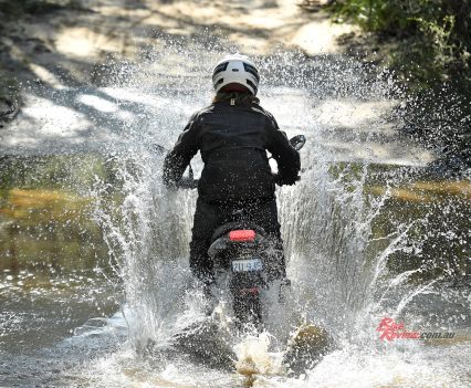 Giving the Leoncino a wash!