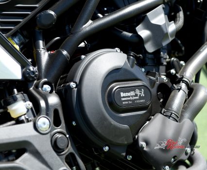 The Leoncino 800 and 800 Trail are powered by the same 754cc twin-cylinder seen in the 752c.