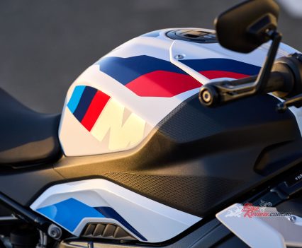 That spectacular frame based on the S 1000 R.
