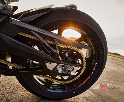 With the current gearing, top speed has been clocked at 303km/h!