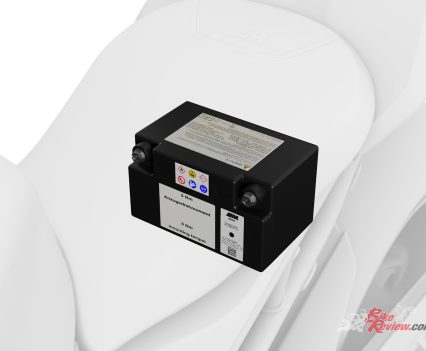 Lightweight battery.