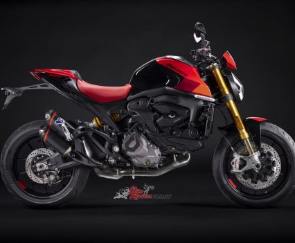 The Ducati Monster SP will arrive in Australian dealerships starting from May 2023.