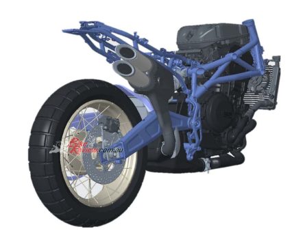 Leoncino 800 Trail Frame.