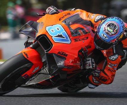 While tyre issues ultimately shuffled him back at the Australian round, he gave the fans plenty to cheer about in the final stages of the race by blasting past Maverick Vinales to secure a deserved point.