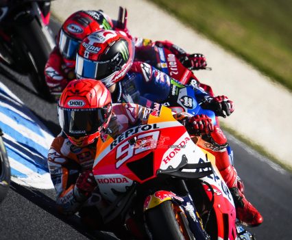 Also having a much tougher time of it in Indonesia after some real steps forward of late was Marc Marquez.