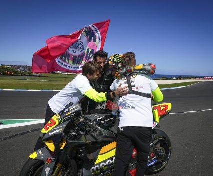 Marco Bezzecchi ain't out of it yet either. It's a long shot, but the Italian soldiered on at Mandalika despite that recent collarbone surgery, and in Australia last year was very, very fast – as was teammate Luca Marini.