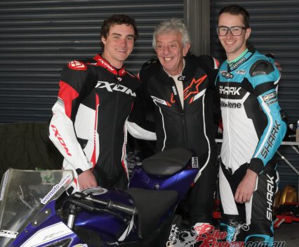 Keo Watson with his Four Hour team.