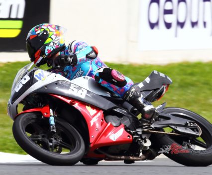 Mitch Khune, Team Shark Leathers.