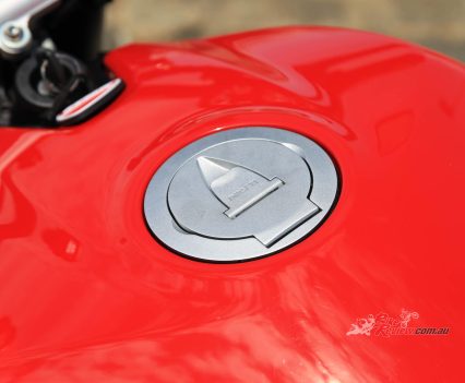 Tiny 17L tank, You'll be filling up a fair bit.