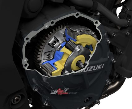 Suzuki Clutch Assist System (SCAS).