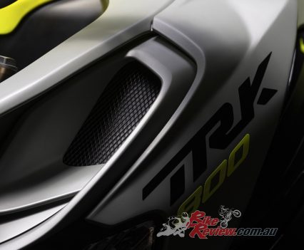 Similar styling to the TRK 502 X.