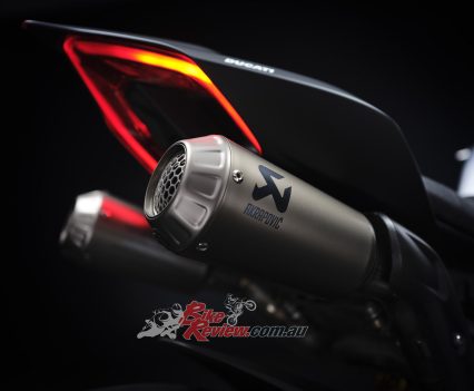 Akrapovic exhuast.
