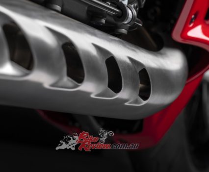 Angry exhaust cover.