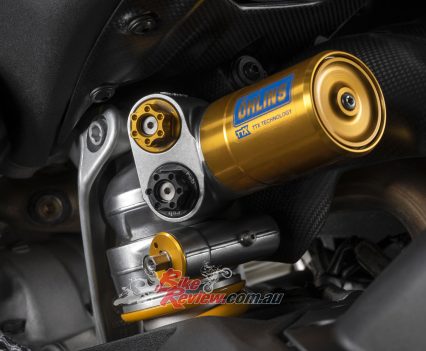 Öhlins TTX36 shock.