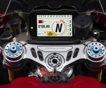 TFT Screen and numbered plate.