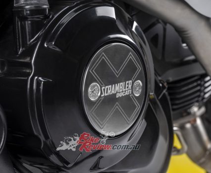 New engine/clutch covers.