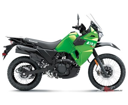 2023 Kawasaki KLR650 standard.