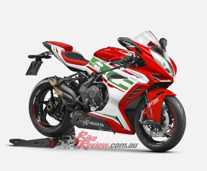 The F3 RC is the sportiest of the range, ready to burn the tarmac of the next racetrack.