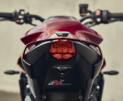 New sharper, more aggressive bodywork.