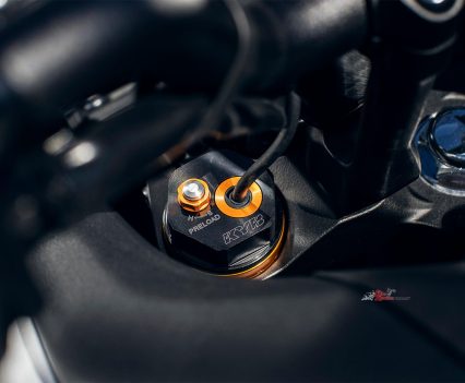 KYB semi-active suspension.