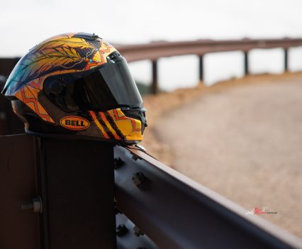 Carlin Dunne Bell Race Star DLX Flex Helmet.
